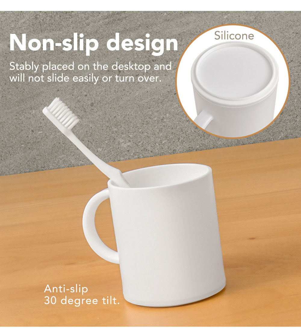 Toothbrush Cup with Handle-5